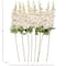 38" White Delphinium Artificial Flower Stem, 8ct.